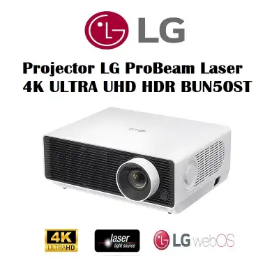 Projecteur Laser ProBeam 4K ULTRA UHD HDR Smart Wi-Fi BU50NST LG, View more