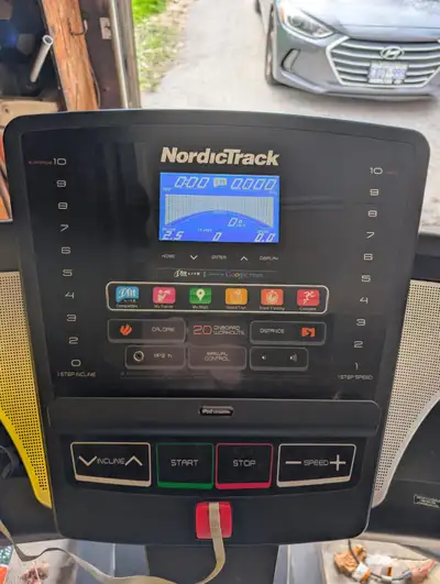 Nordictrack treadmill, View more