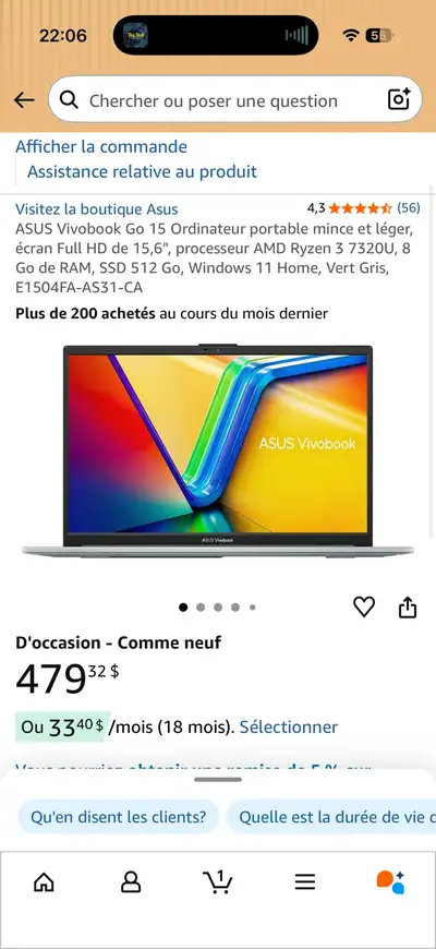 ordinateur portable, View more