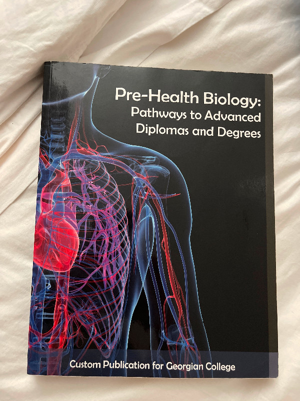 pre health biology pathways to advanced diplomas book in Textbooks in Barrie