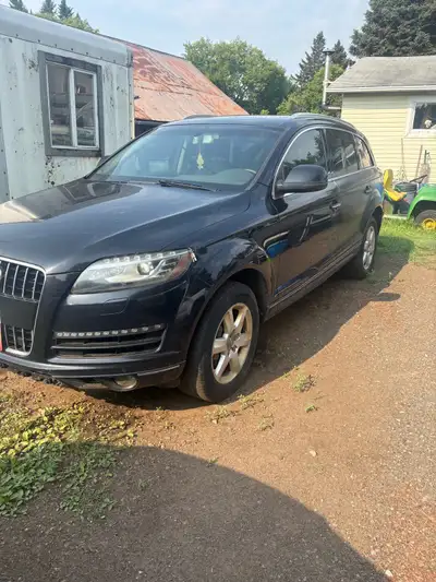 I have a 2012 Audi Q7 for parts or fix up. Tires have lots of life left put them on last year. Motor...