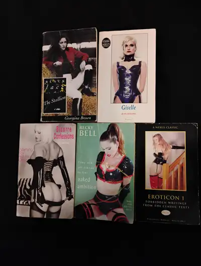 Erotic Fiction paperback books, View more