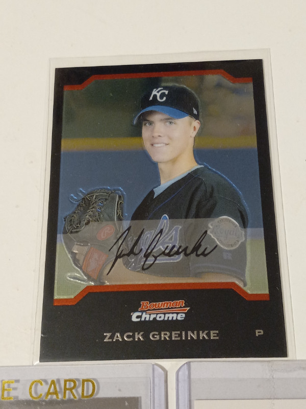 Baseball Cards Zack Greinke RC,Stephen Strasberg RCs (2) Lot 3 in Arts & Collectibles in Trenton - Image 2