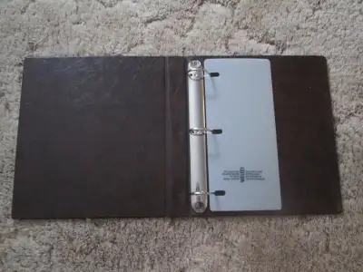 A.C. Neilson 3 ring binder., View more