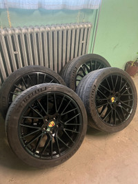 OEM 21” RS Spyder Porsche Cayenne GTS wheels (2021-2023) 