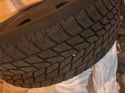 Selling my winter tires .