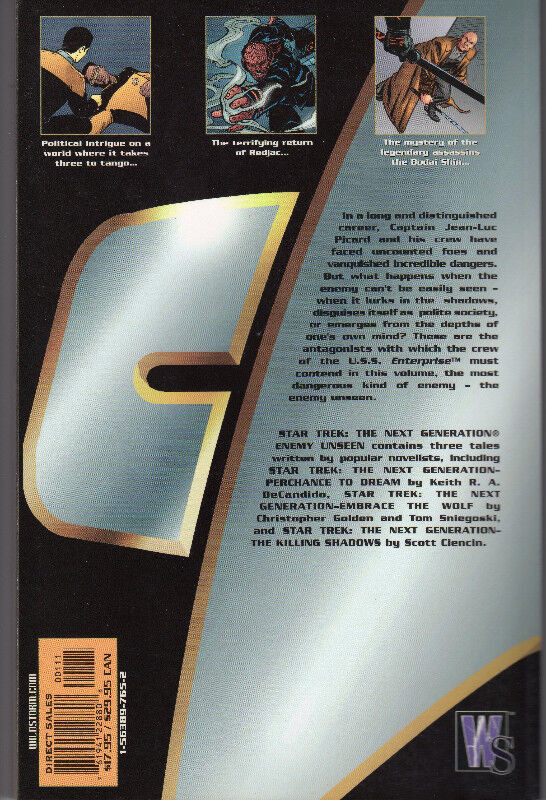 2001 Star Trek - Enemy Unseen, more than 200 pages in Comics & Graphic Novels in London - Image 2