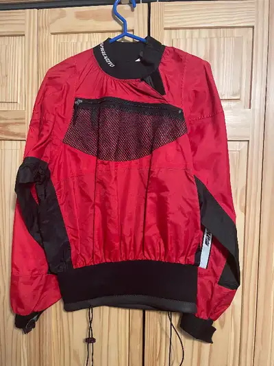 Anorak étanche de kayak (Navarro) avec poche pour femme.  Grande, View more