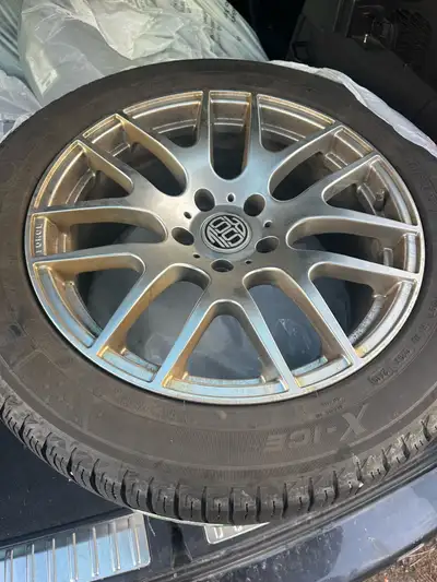 I am selling 4 winter Hankook I*Cept Evo2 tires with approximately 85% tread, mounted on an 18-inch...