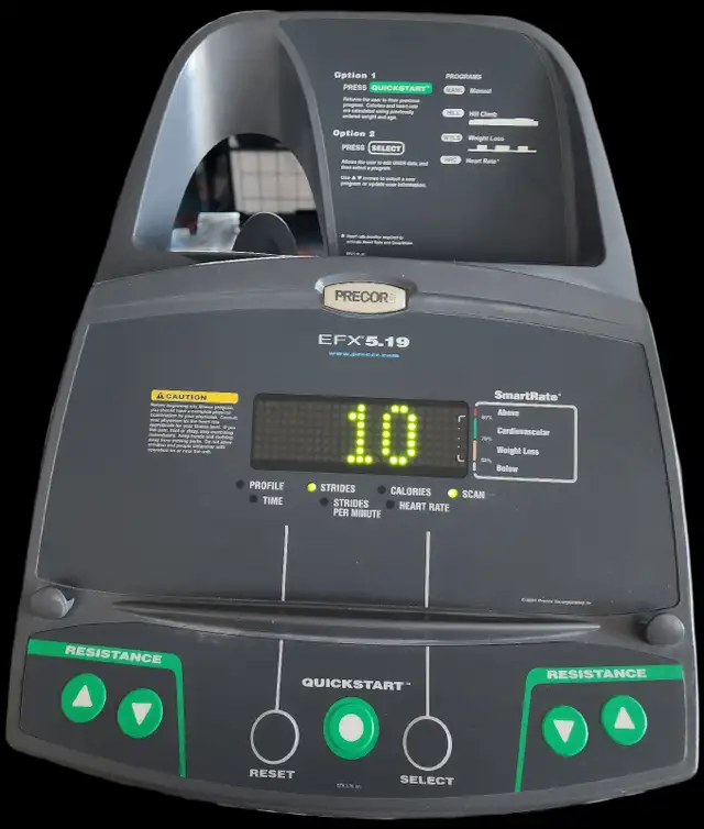 Professional GYM quality elliptical trainer precor USA efx65565415183746124
