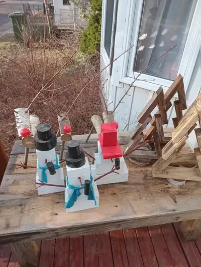 All Crafts 2$ each. Buy a bunch, get a good price. 180 Central st Summerside