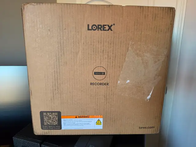***SECURITY-CAMERA -NETWORK VIDEO -RECORDER ***LOREX FUSION 4K ...