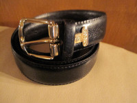 Laiglon  Belt Scotch Grain Leather Made In Spain Mens