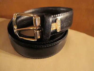 L'aiglon  Belt Scotch Grain Leather Made In Spain Mens, View more