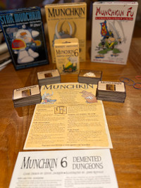 Set of Munchkin games