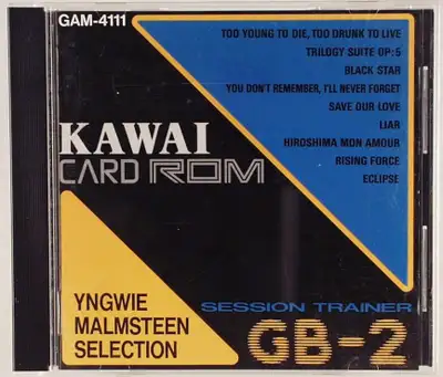 KAWAI Card ROM - YNGWIE MALMSTEEN. Selection, View more