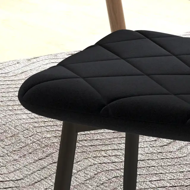 Upholstered Dining Room Chairs with Steel Legs, Modern Kitchen C in Chairs & Recliners in Markham / York Region - Image 11