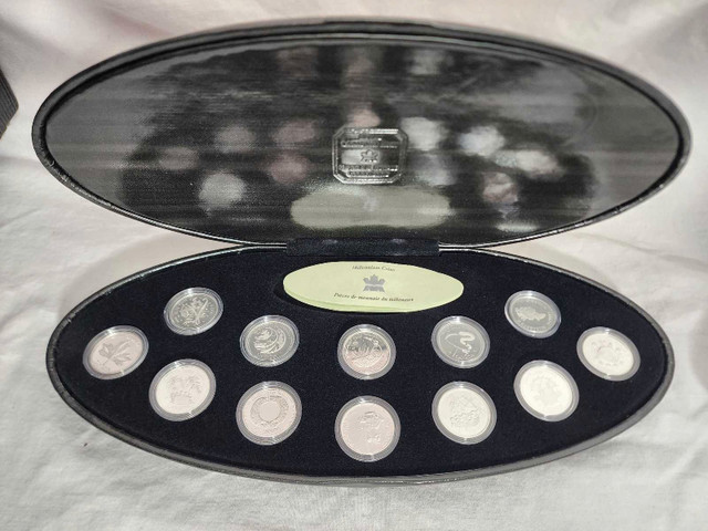 2000 Proof Millennium 25-Cents Sterling Silver Coins Set in Arts & Collectibles in City of Toronto