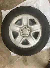 4-17 inch tires with rims (all season/summer)