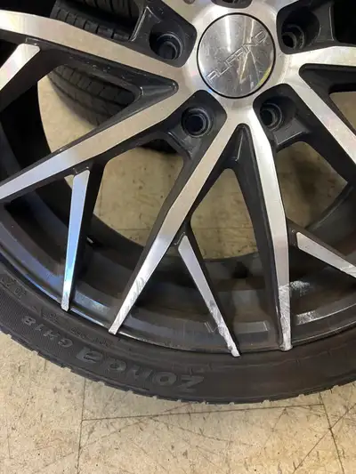 RUFFINO 18" rims with tires for Toyota Camry $400 FIRM FIRM FIRM.
