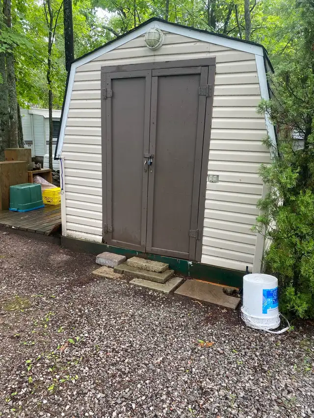 Wood shed