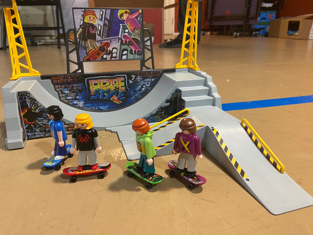 Playmobil Skateboard Set in Toys & Games in Stratford