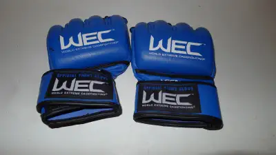WEC MMA Fight Gloves – Like New, Never Used, View more