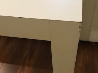 White Sofa Table in Other Tables in Dartmouth - Image 4