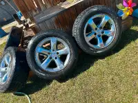 20 inch 275/50 R20 dodge ram rims and tires