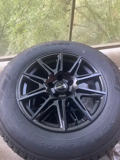 Its brand new tire with alloywheel rims Nutn bolt free, Never driven came from dealership, 2 weeks a...