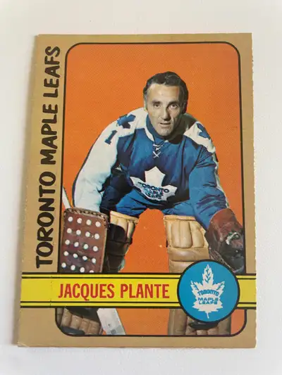 1972-73 TOPPS #24 JACQUES PLANTE Toronto Maple Leafs, View more