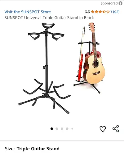 Brand New Guitar Tripod, View more