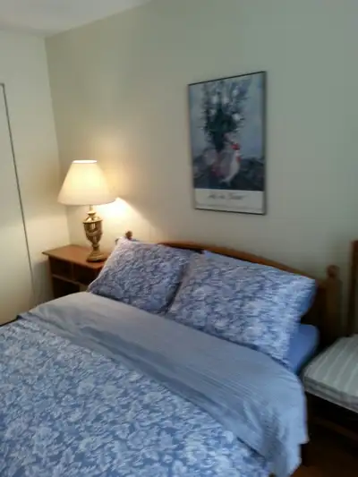 Large bedroom fully furnished to rent ideally for a year or for until end of December 2026. Half bat...
