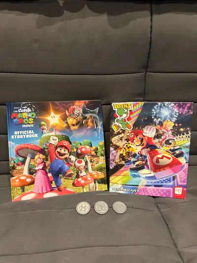 Super Mario Book, Coins and Puzzle, View more