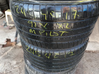 P245-50-17 MICHELIN PILOT; 2 TIRES ONLY