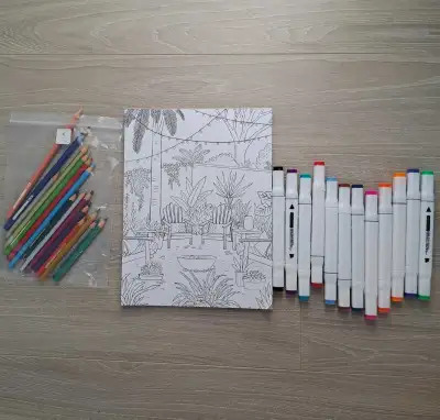 Markers, Pencils, View more