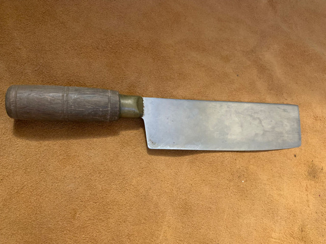 Vintage Russell Green River Works meat cleaver in Arts & Collectibles in Hamilton