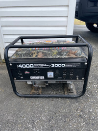 Champion 4000watt generator $350 obo 