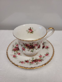 VTG Footed Paragon “County Fair” Cup & Saucer