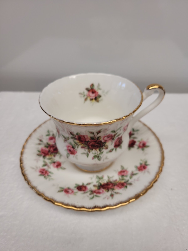 VTG Footed Paragon “County Fair” Cup & Saucer in Arts & Collectibles in Dartmouth
