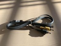 Mini USB B to RCA cable
