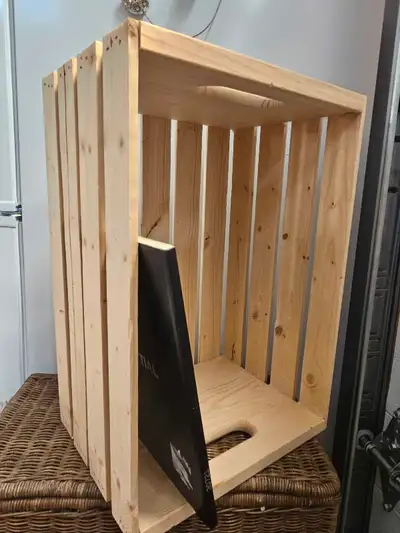 1 Large Pine Box, View more