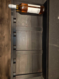 FS: Wooden Wine Rack & Wine Glass holder - 2x - NEW