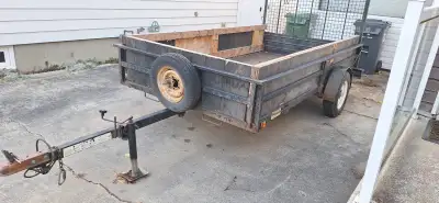Snow Bear utility trailer. 6 ft wide , 10ft long, with detachable ramp. GVW 1315kg/2900 lbs. Everyth...