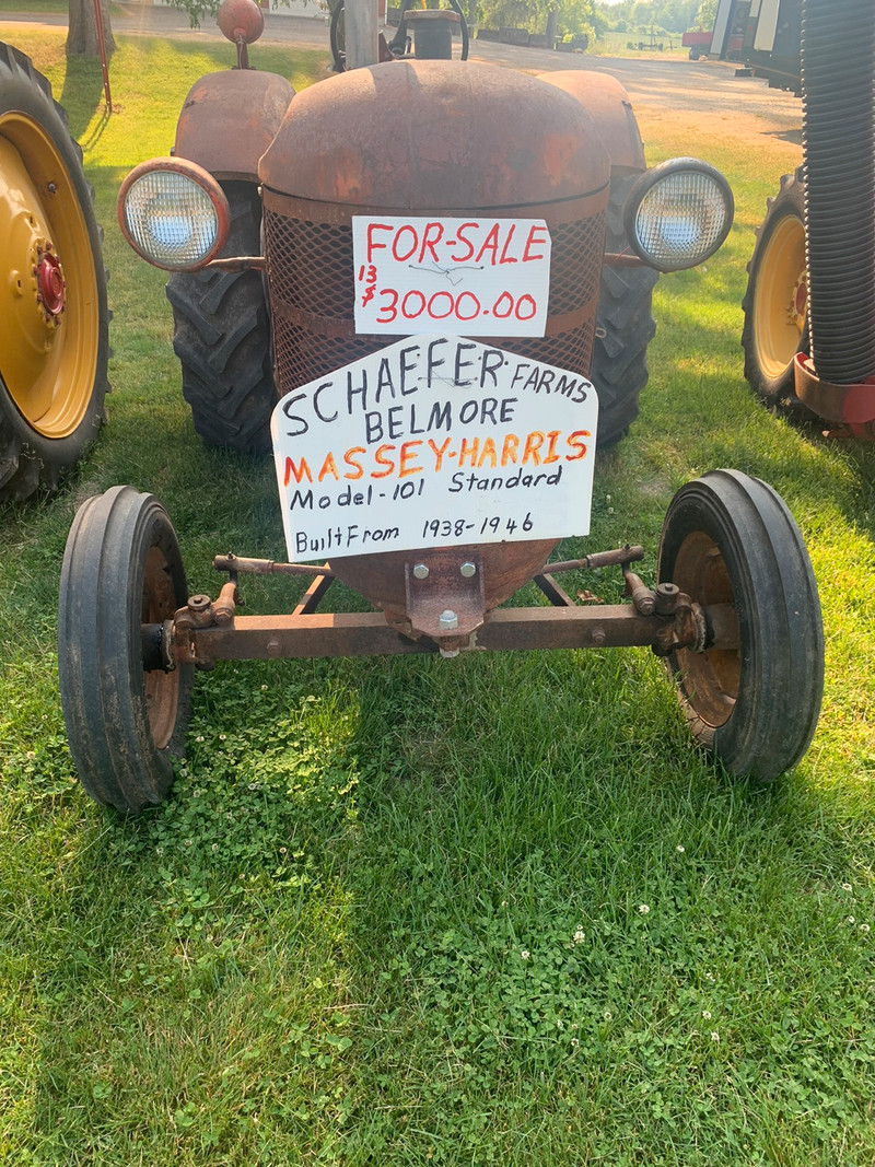 FOR SALE Massey Harris Model 101 Junior Standard Tractor Other Owen