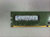 Samsung M378T5663EH3-CF7 2GB PC2-6400U DDR2 800 NonECC