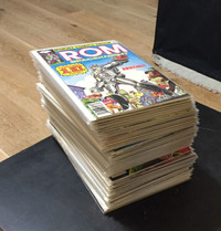 ROM comics 1 to 75 a1 to a4. Full set! Price reduced!