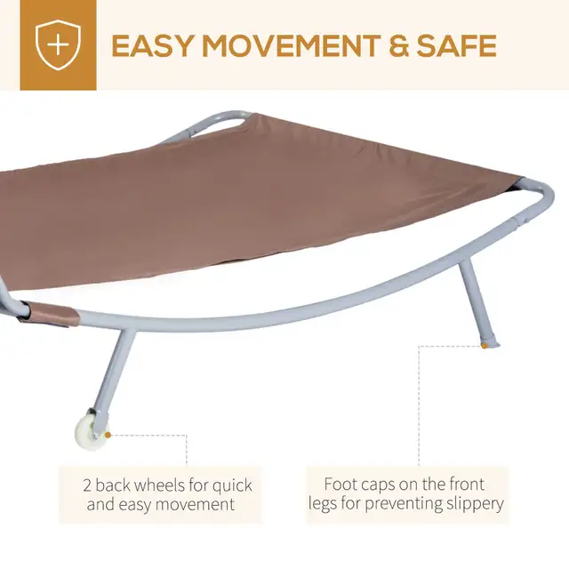 Outsunny 79" Outdoor Lounge Chair with Canopy in Patio & Garden Furniture in City of Toronto - Image 6