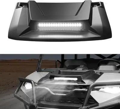 Hood Scoop with LED Spot Light for Polaris Ranger BNIB, View more