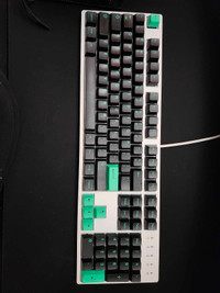 Durgod Taurus K310 Mechanical Gaming Keyboard - 104 Keys - Doubl